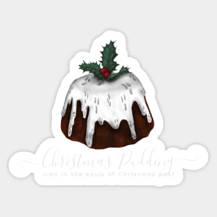 Christmas Pudding Souls Sticker